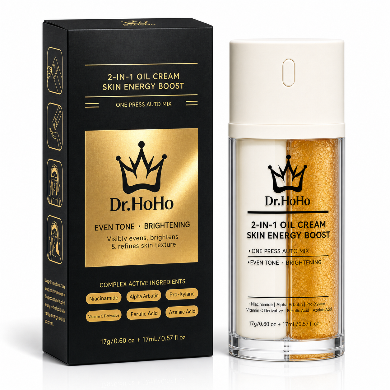 Dr. HoHo 2-in-1 Oil Cream Skin Energy Boost