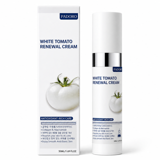 PADORO White Tomato Renewal Cream – Hydrating & Firm-Looking Face Cream, 50 mL