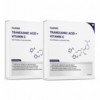 PADORO Tranexamic Acid + Vitamin C Serum Kit - 6 Vials