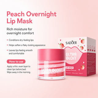 Peach Overnight Lip Mask